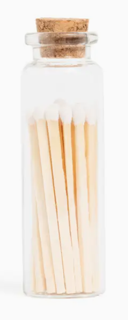 White Match Vial