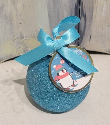 Bubble Bath Glitter Ornament