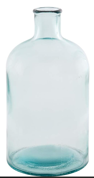 Clear Bottle Jug Glass Vase