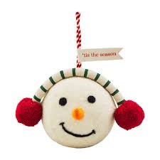 Tis the Season Snowman Ornament