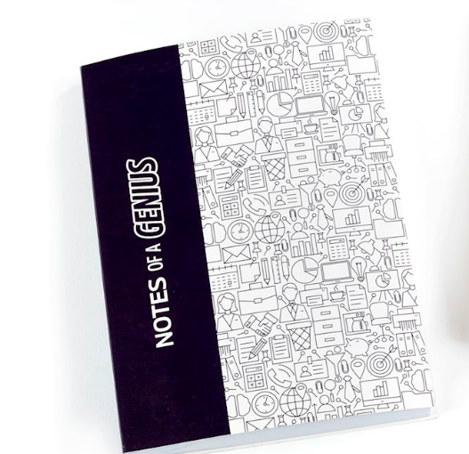 Notes of A Genius Soft Cover Journal
