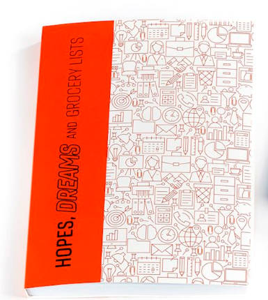 Hopes Dreams and Grocery Lists Soft Cover Journal