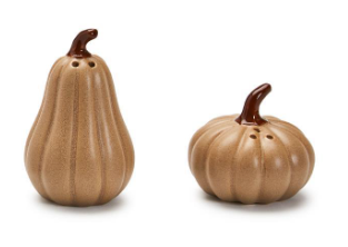 Tan Gourd Salt & Pepper Shaker Set