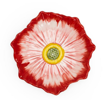 Red Flower Trinket Tray
