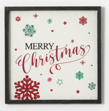 Merry Christmas Sign
