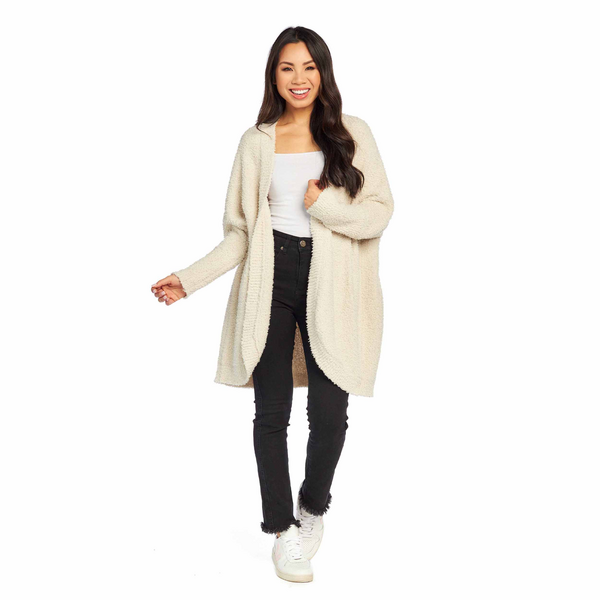 Cream Kimber Cocoon Cardigan