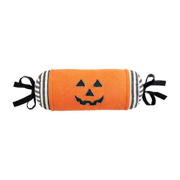 Pumpkin Halloween Bolster Pillow