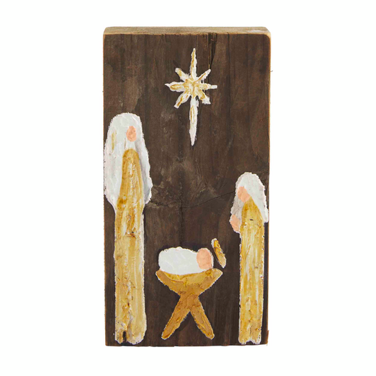 Small Nativity Plaque