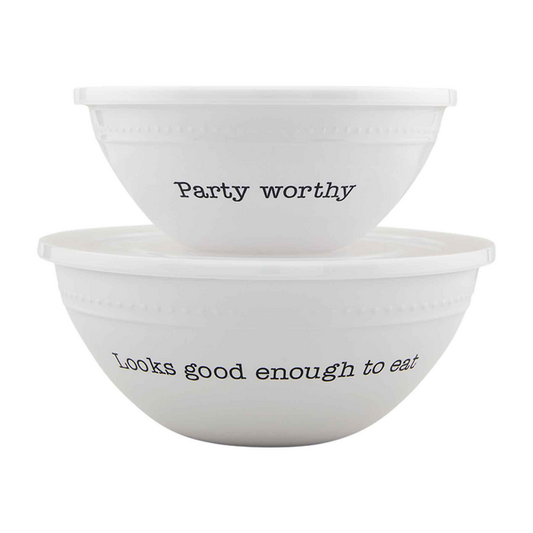 Outdoor Serving Bowl Set