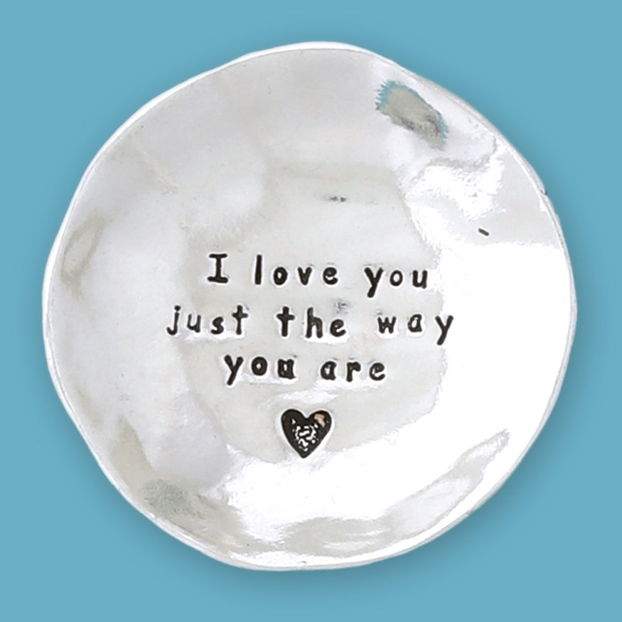 Large I Love You Charm Bowl