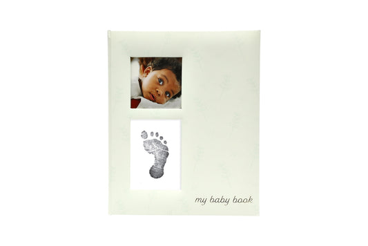 Sage Leaves Baby Memory Book