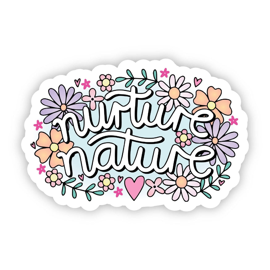 Nurture Nature Sticker