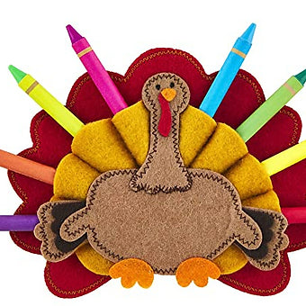 Turkey Crayon Holder Red