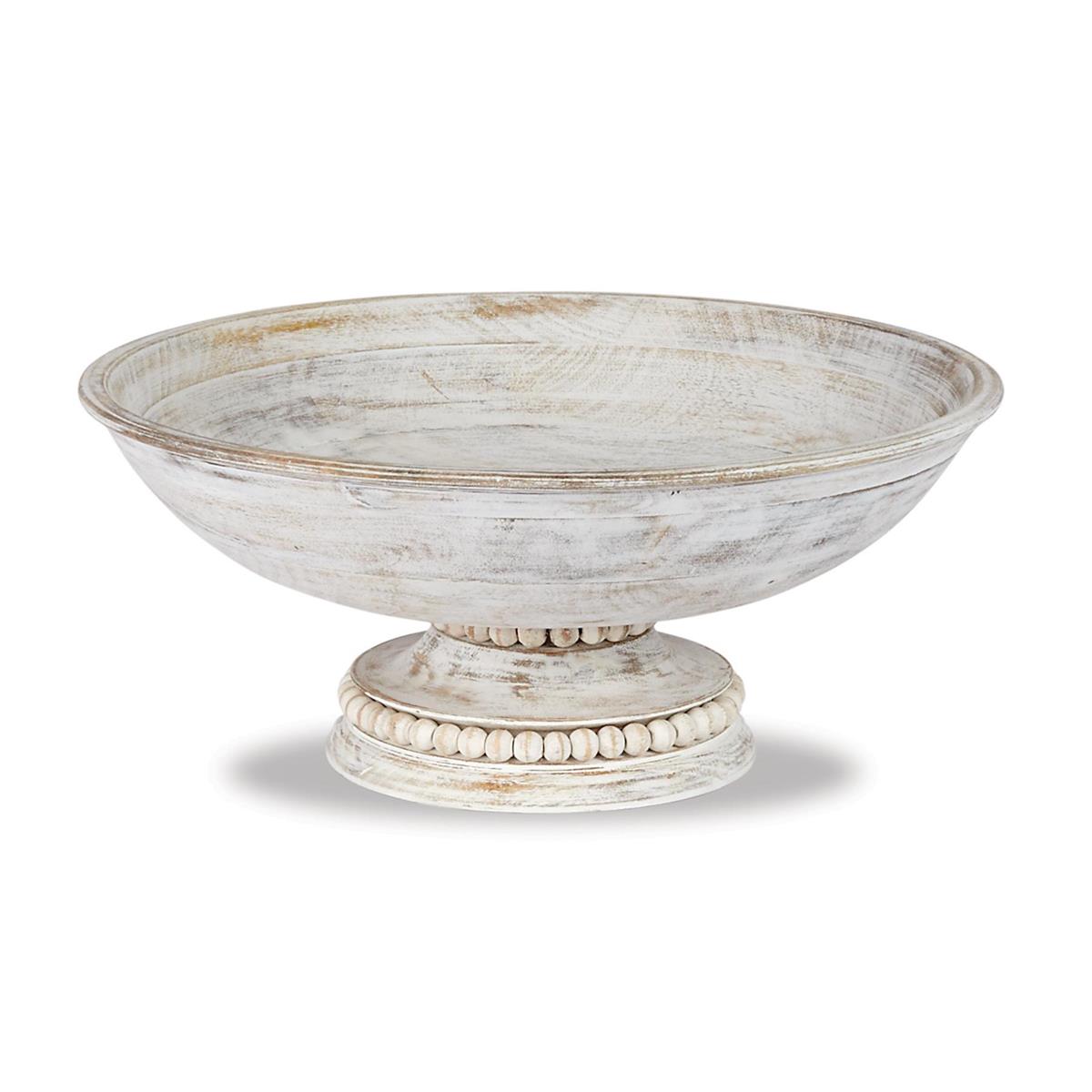 Beaded Pedestal Bowl