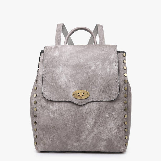 Gray Bex Distressed Backpack