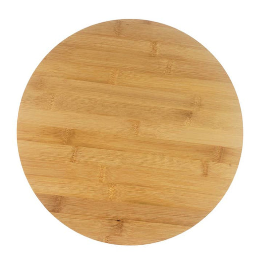 Round Natural Bamboo Cutting Board