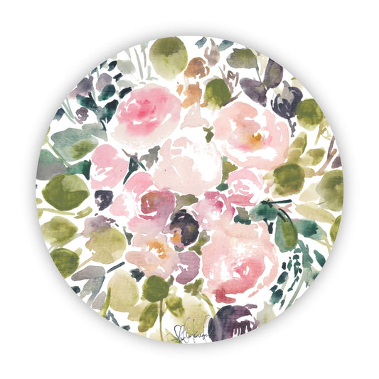 Pink Bouquet Sticker