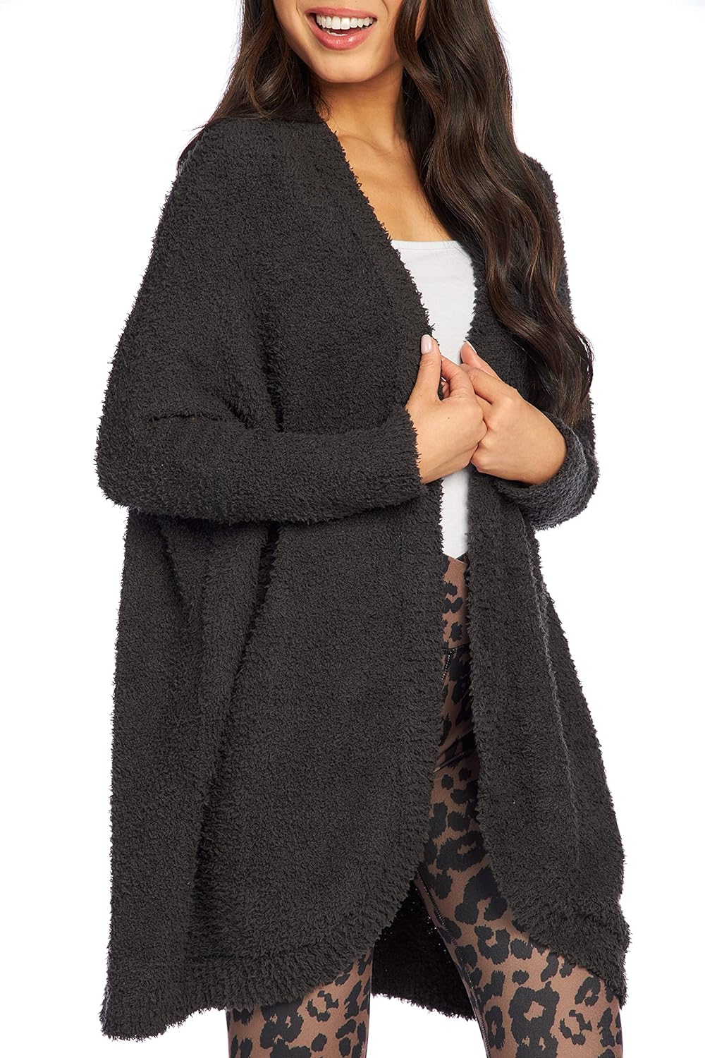 Kimber Coccoon Black Cardigan