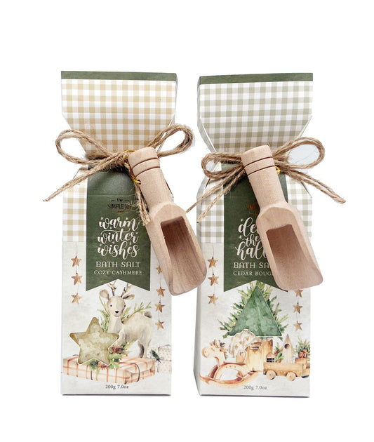 Bath Salts Gift Set with Scoop