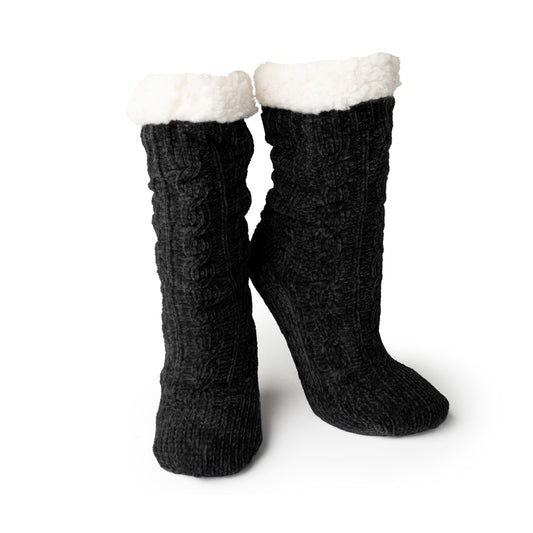 Gray Slipper Socks