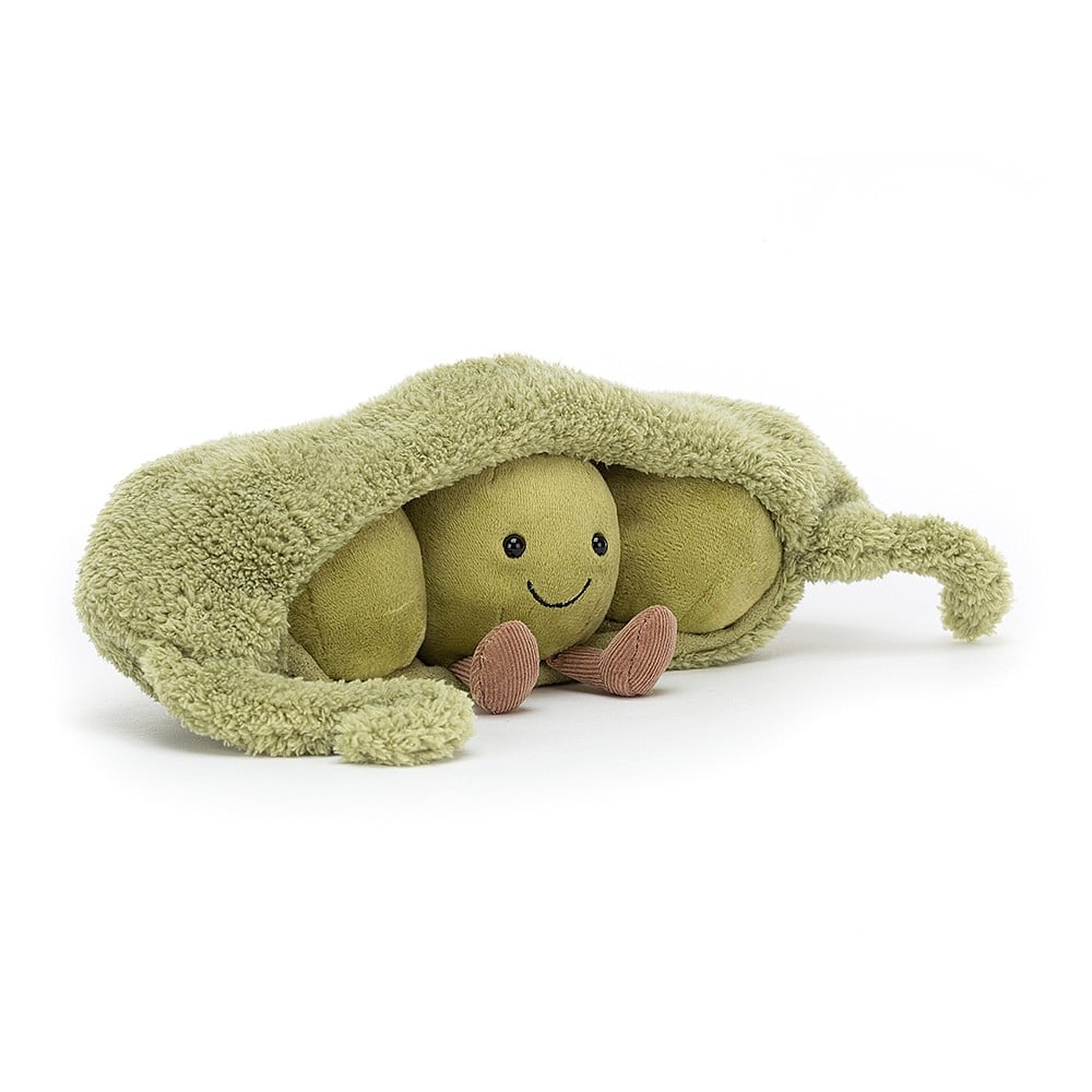 Amuseable Pea Pod Plush Toy