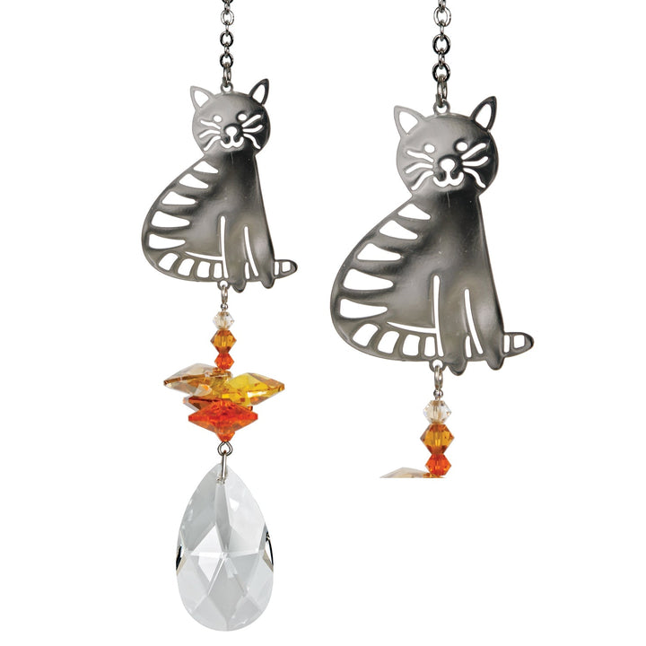 Tabby Cat Crystal Fantasy