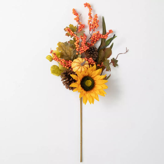 Sunflower & Pumpkin Spray