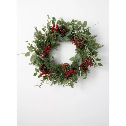 Pine Berry Wreath