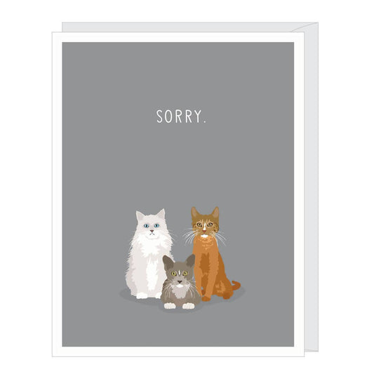 Cat Sympathy Card