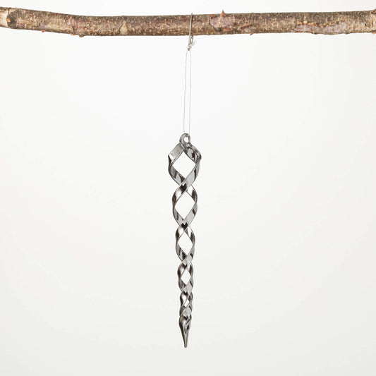Ribboned Icicle Ornament