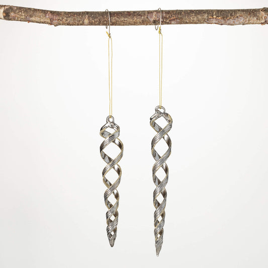 Ribbon Icicle Ornament
