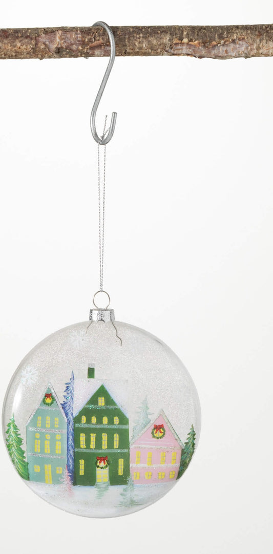 City Scene Disc Ornament