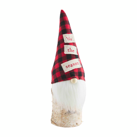 Tis The Season Birch Log Gnome